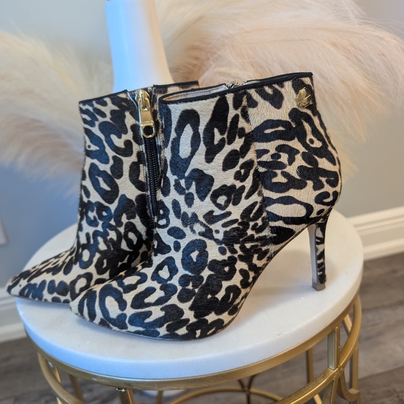 Louise et Cie Black and Cream Ankle Booties - Picture 4 of 10